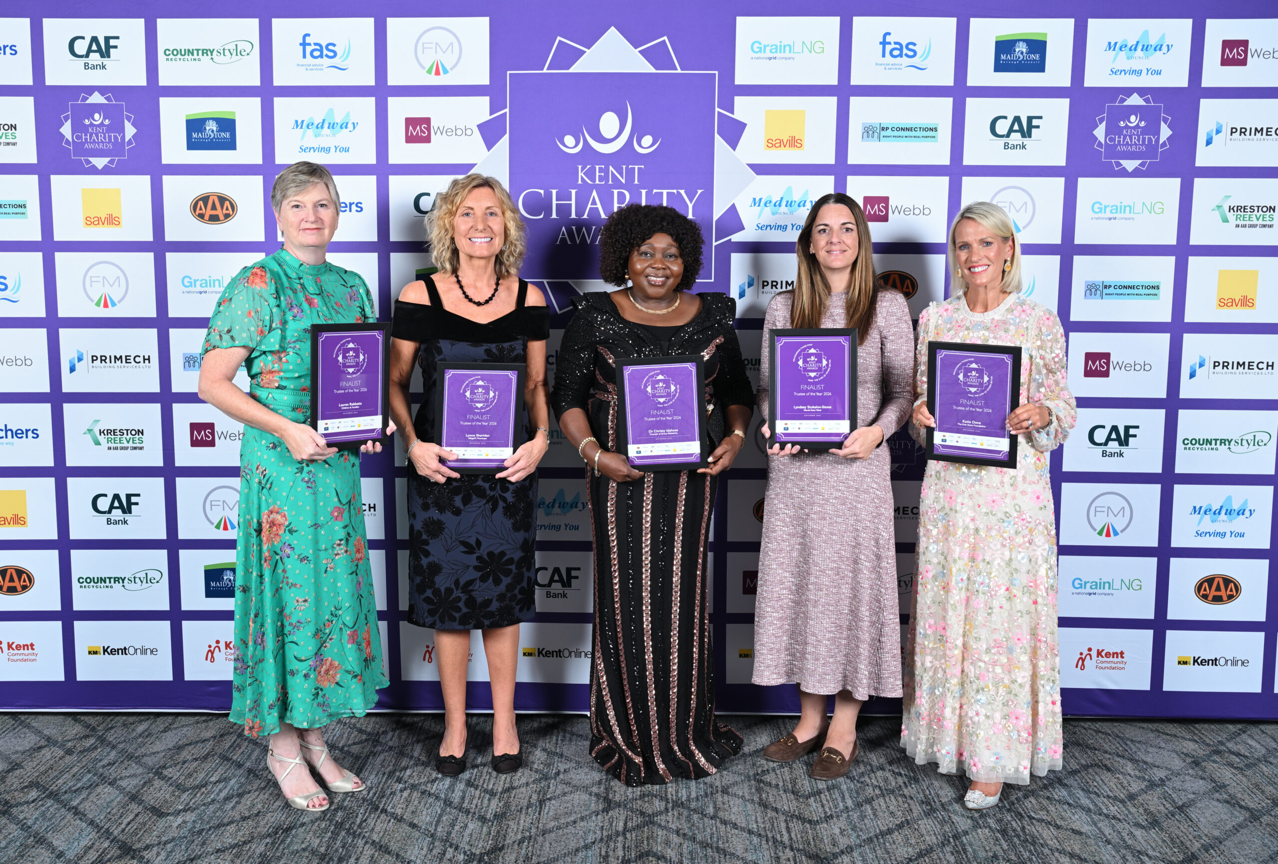 VOLUNTEER OF THE YEAR FINALISTS AT KENT CHARITY AWARDS 2026